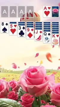 Solitaire Theme 🌹 Screen Shot 0