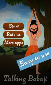 Talking Yog Guru Babaji Game Screen Shot 0