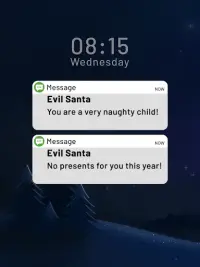 Evil Santa Call Prank Screen Shot 2