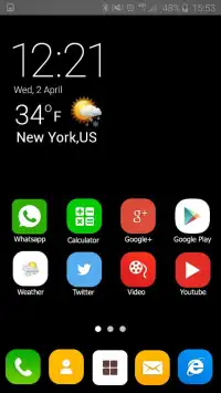 Theme for Oppo A57: Launcher and HD Wallpapers Screen Shot 3