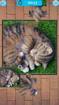 Cat Jigsaw Puzzle Screen Shot 1