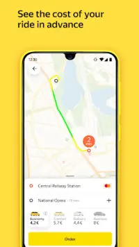 Yandex Go — taxi and delivery Screen Shot 1