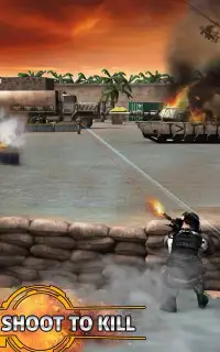 Sniper Hero 3D Future Battle Screen Shot 1