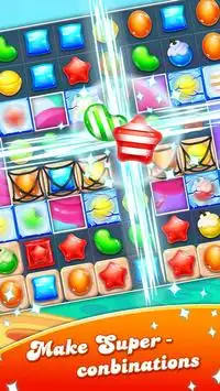 Juegos de dulces - Candy Gems Screen Shot 2