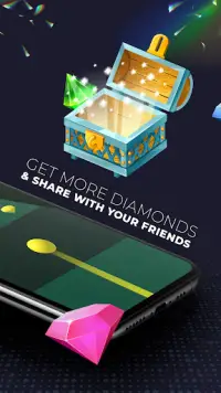 Diamond Rush - Win Daily FFF Unlimited Diamond Screen Shot 1