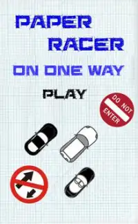 Paper Racer On One Way Screen Shot 0