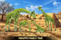 Giraffe Family Life Jungle Sim Screen Shot 22