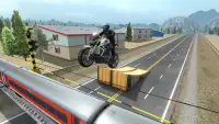 Bike VS Bus Free Racing Games – New Bike Race Game Screen Shot 4