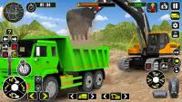 砂 掘削機 トラック 運転 救援 シミュレーター ゲーム Screen Shot 0