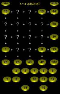 Logik Quadrat Zahlen Rätzel Screen Shot 4