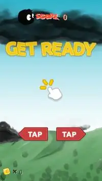 Flappy Jump Bird - FurBall Screen Shot 2