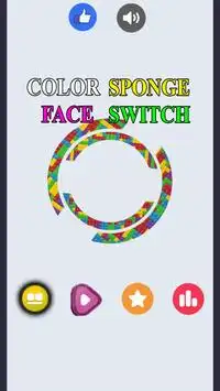 Color Sponge Face Switch Screen Shot 1