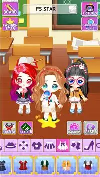 My Fashion Star : Teacher & School Uniform style Screen Shot 6