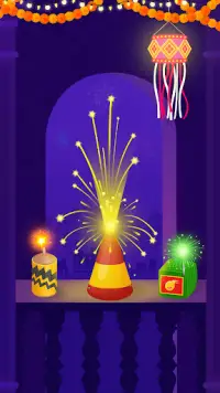 Diwali Crackers Simulator Game Screen Shot 4