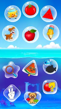 Bebek oyunları Bubble pop game Screen Shot 2