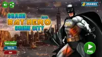 Flying Super Bat Hero Screen Shot 1