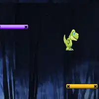 Dino vs Zombie Screen Shot 2