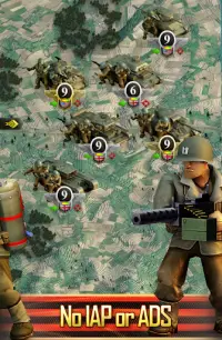 Frontline: Western Front - WW2 Strategy War Game Screen Shot 5