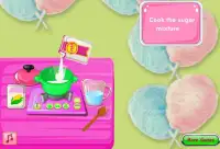 Kochen Spiele Vorbereitung Zuckerwatte Screen Shot 3