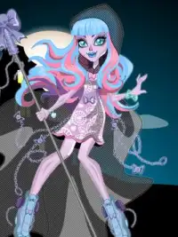 Ghouls Monsters Fashion Dress Up Game Screen Shot 2