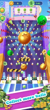 Lucky Dropping Ball 3D Screen Shot 7