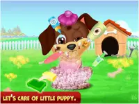 House clean up - girl cleaning games &dog care Screen Shot 1