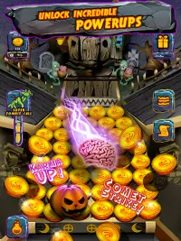 Zombie Ghosts Coin Party Dozer Screen Shot 0