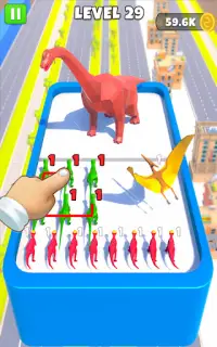 Merge Master Dinosaur Fight Screen Shot 0