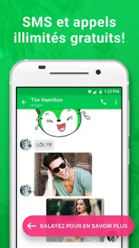 Nextplus: SMS et appels Screen Shot 0