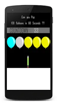 Balloon Burst-Herausforderung Screen Shot 3