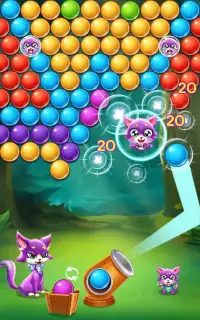 Bubble Kitty Pop Screen Shot 8