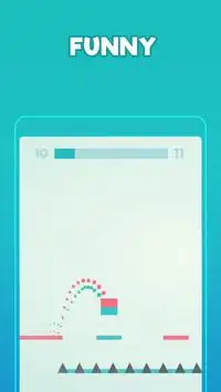 CUBE FLIP: Color Dash Jumping Arcade Game Screen Shot 2