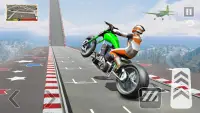Mega Ramp Stunt Bike Games 3D Screen Shot 1