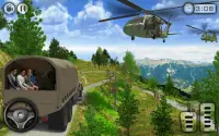Offroad Cargo Army Truck Driving Simulator Screen Shot 1