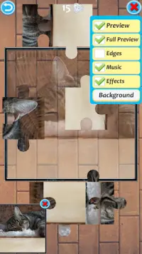 Cat Jigsaw Puzzle Screen Shot 2