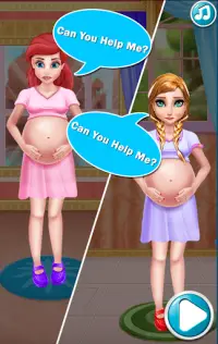 पहली गर्भावस्था और देखभाल नवजात शिशु जन्म खेल Screen Shot 3