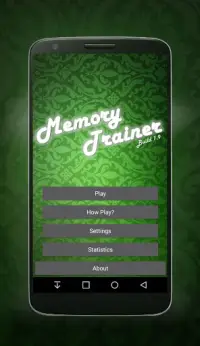 Memory Trainer Screen Shot 2