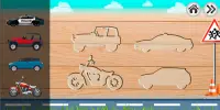 Cars educational games for boys puzzles for kids Screen Shot 0