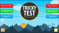 The Genius Quiz : Tricky Test Screen Shot 0