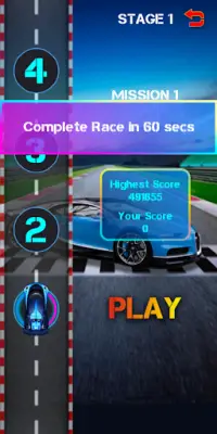 Road Fighter Tilt Car Race Screen Shot 2