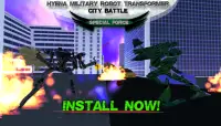 Hiena Robot Militar Transformer City Battle Screen Shot 7