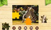 Zoo  Jigsaw Puzzles Brain Games for Kids FREE Screen Shot 2