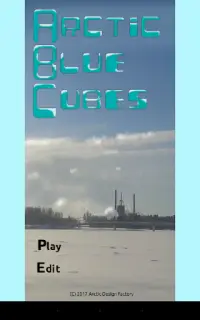 Arctic Blue Cubes Screen Shot 3