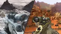 VR Mountain Sniper Shooting 3D Screen Shot 3