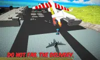 Motorrad-Flugzeug-Transport-3D Screen Shot 3