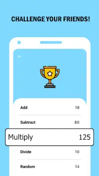 Math: Mental arithmetic game Screen Shot 4