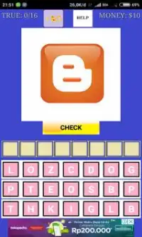 Tebak Gambar Logo Brand : Quiz Game Trivia Screen Shot 3