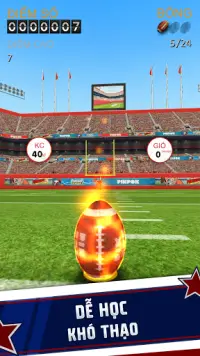 Flick Kick Field Goal Kickoff Screen Shot 1