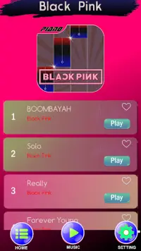 TAP PIANO TILES - ALL BLACKPINK SONGS 🔥 Screen Shot 0