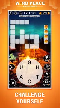 Word Peace -  New Word Game &  Screen Shot 1